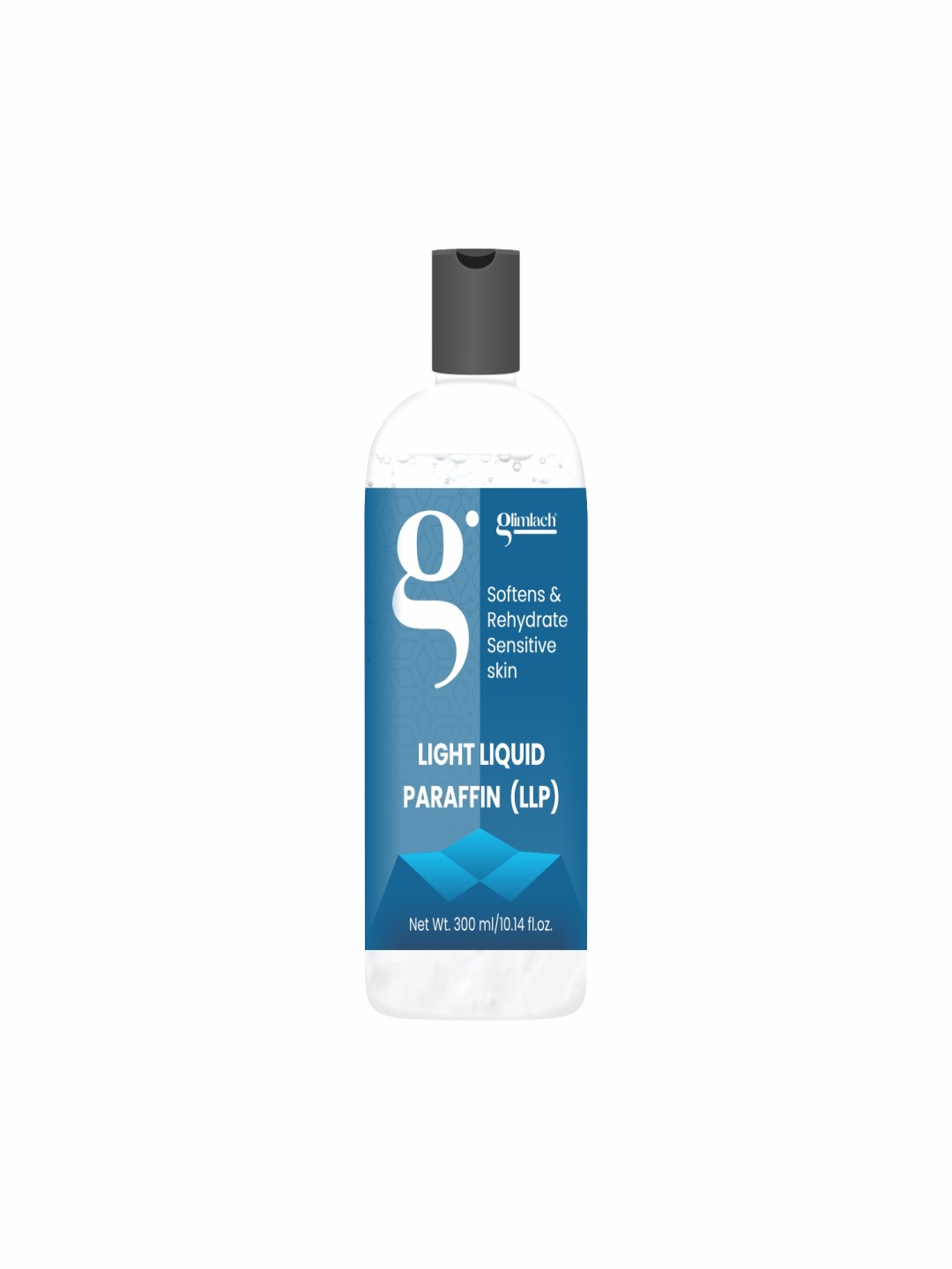 

GLIMLACH Light Liquid Paraffin For Soften Skin - 300 ml, White