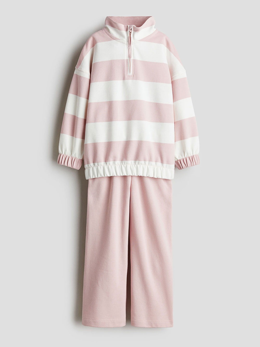 

H&M 2-Piece Sweatshirt Set, Pink