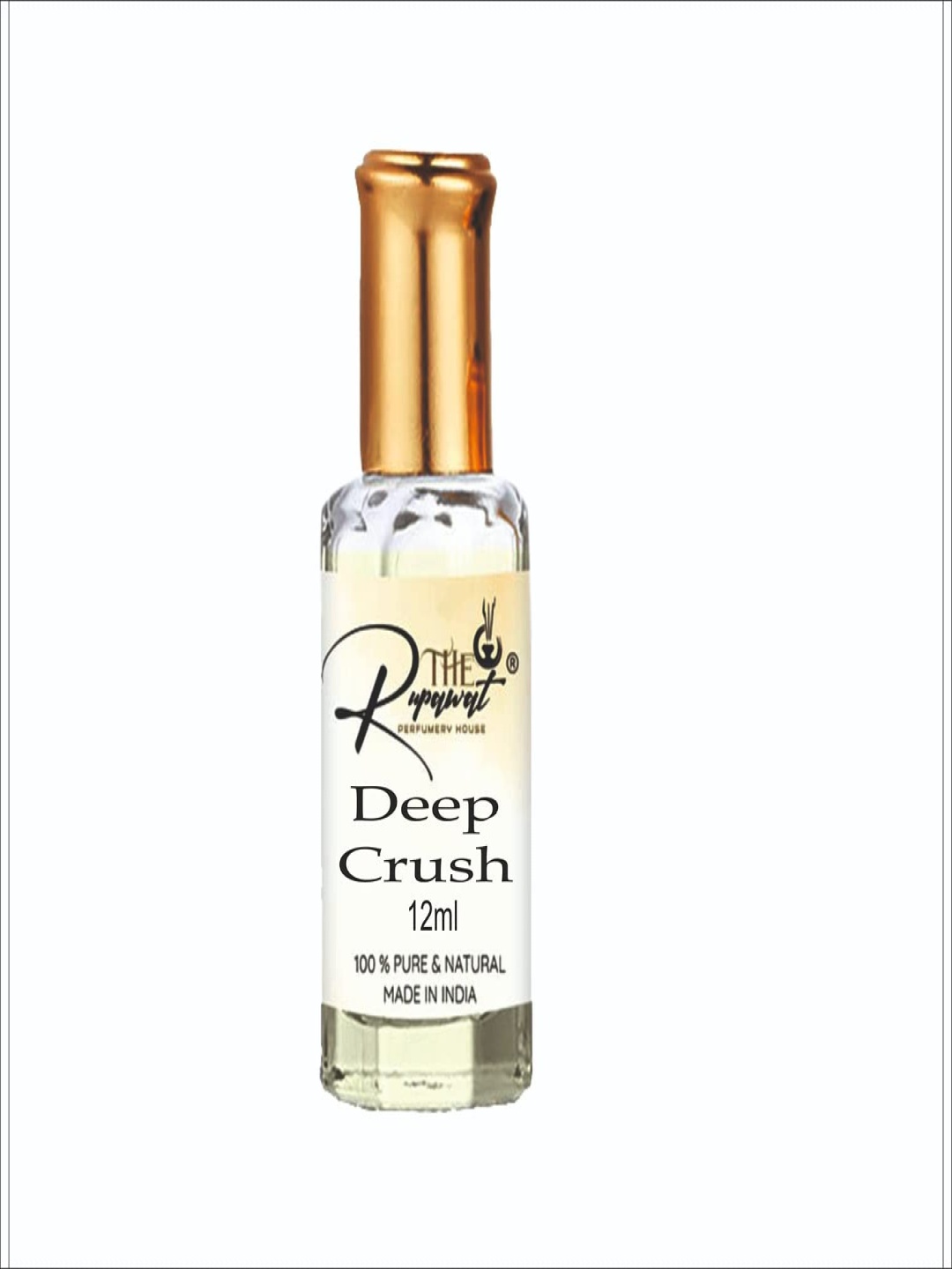 

THE RUPAWAT Perfumery House Deep Crush Natural & Alcohol-Free Attar 12 ml, Transparent