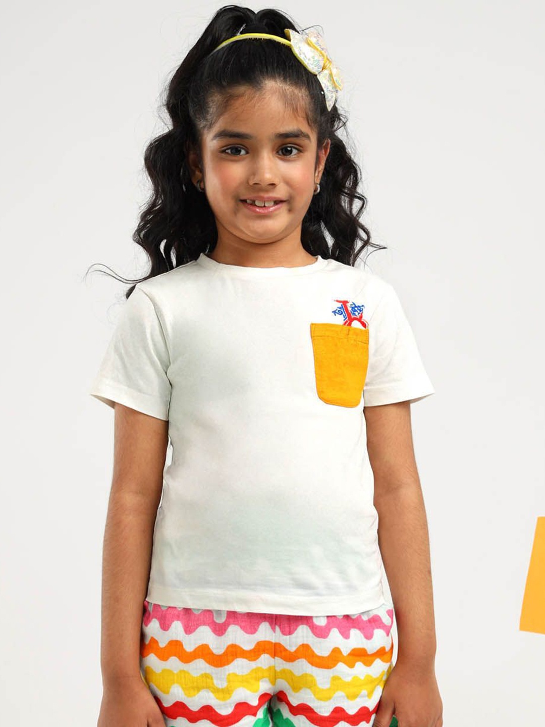 

Somersault Boys Solid Round Neck Cotton T-shirt, White