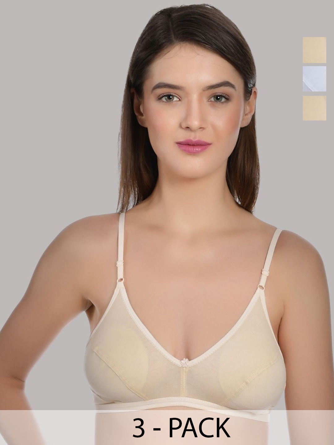 

Aimly Bra Medium Coverage, White