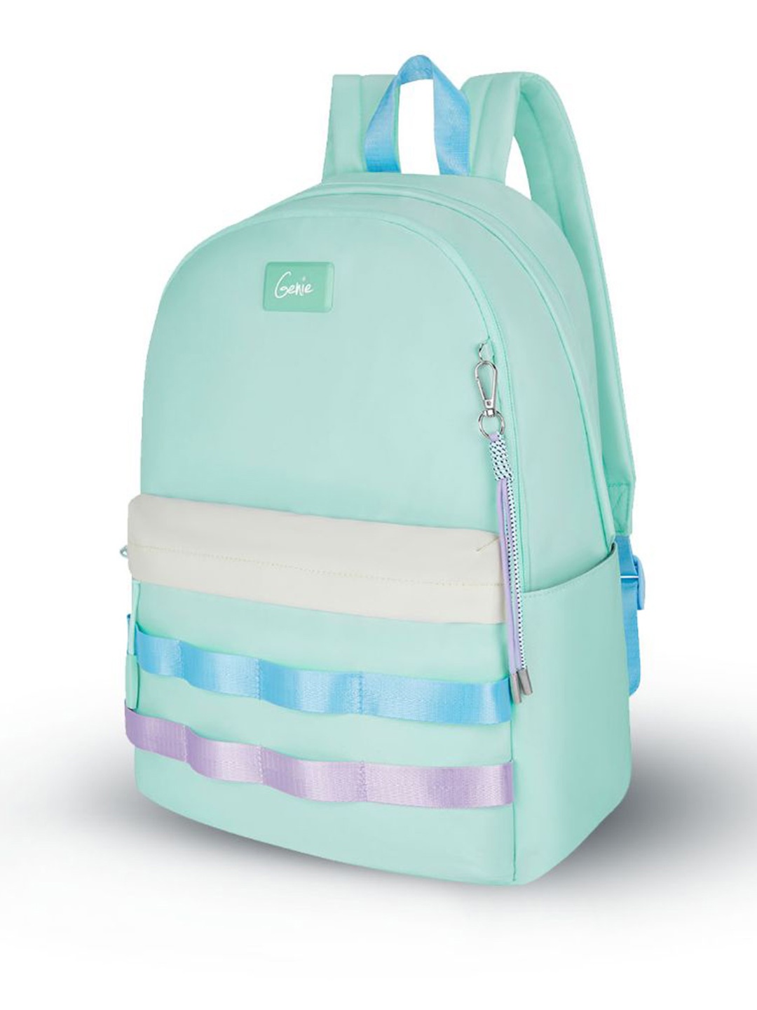 

Genie Women Colourblocked Backpack, Green