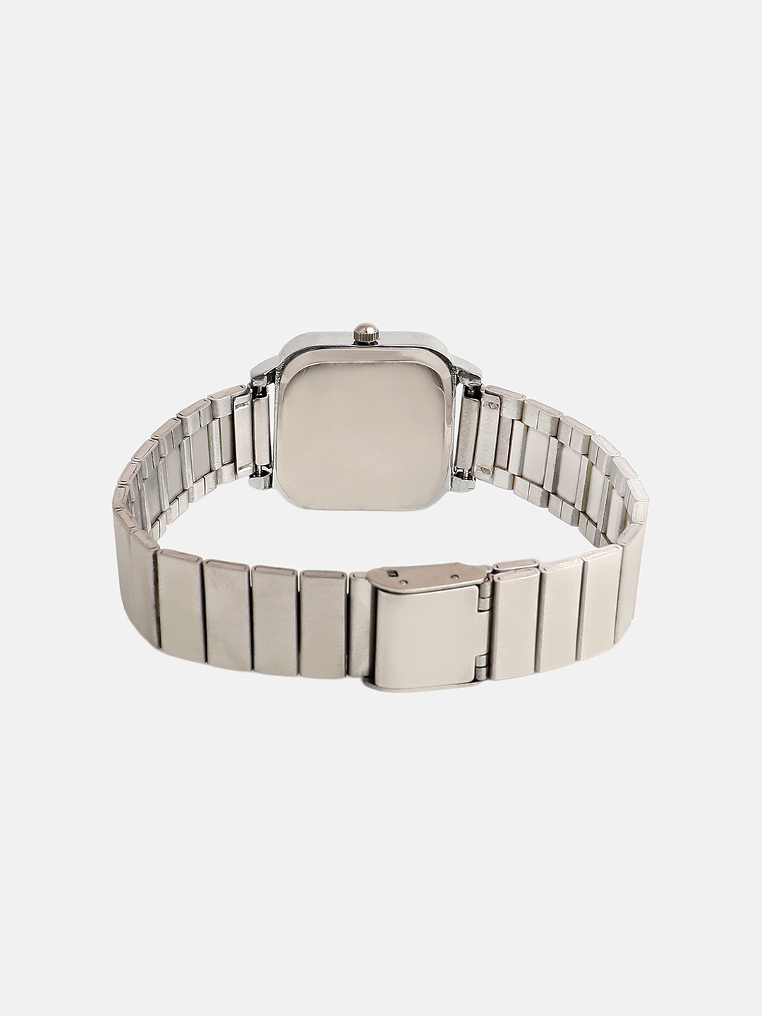 

HAUTE SAUCE by Campus Sutra Women Embellished Dial & Stainless Steel Bracelet Style Straps Analogue Watch, Silver