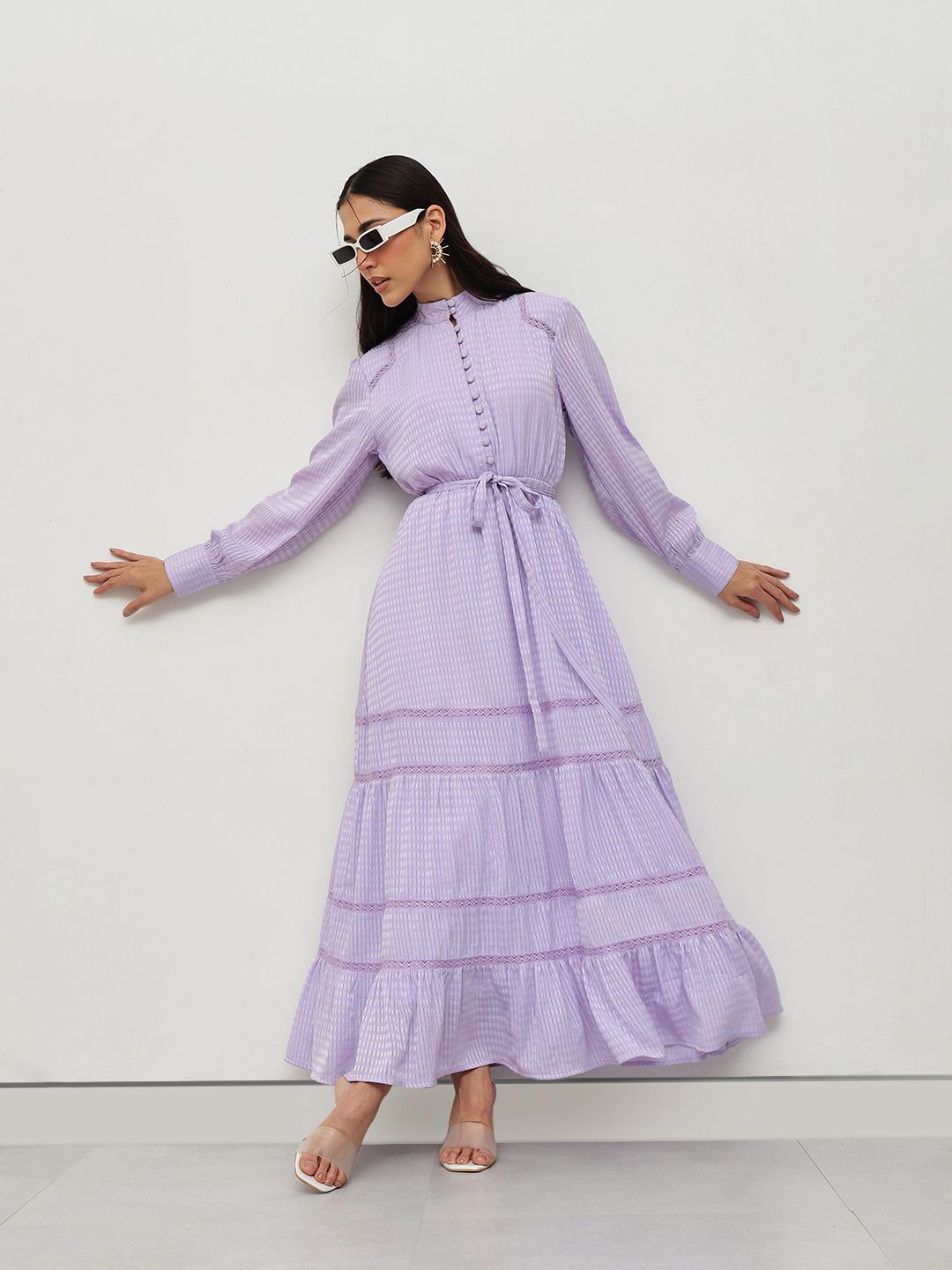 

HOUSE OF S Maxi Dress, Lavender