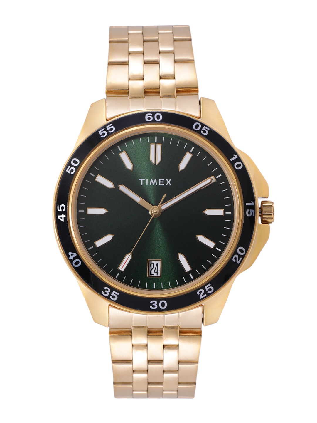 

Timex Men Analogue Stainless Steel Watch - TWEG25302, Green