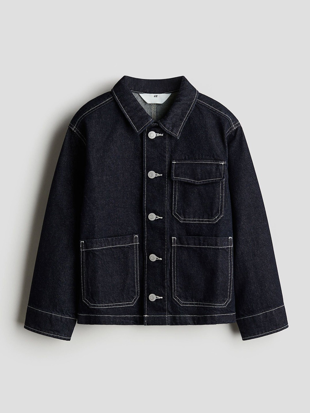 

H&M Denim Overshirt, Blue