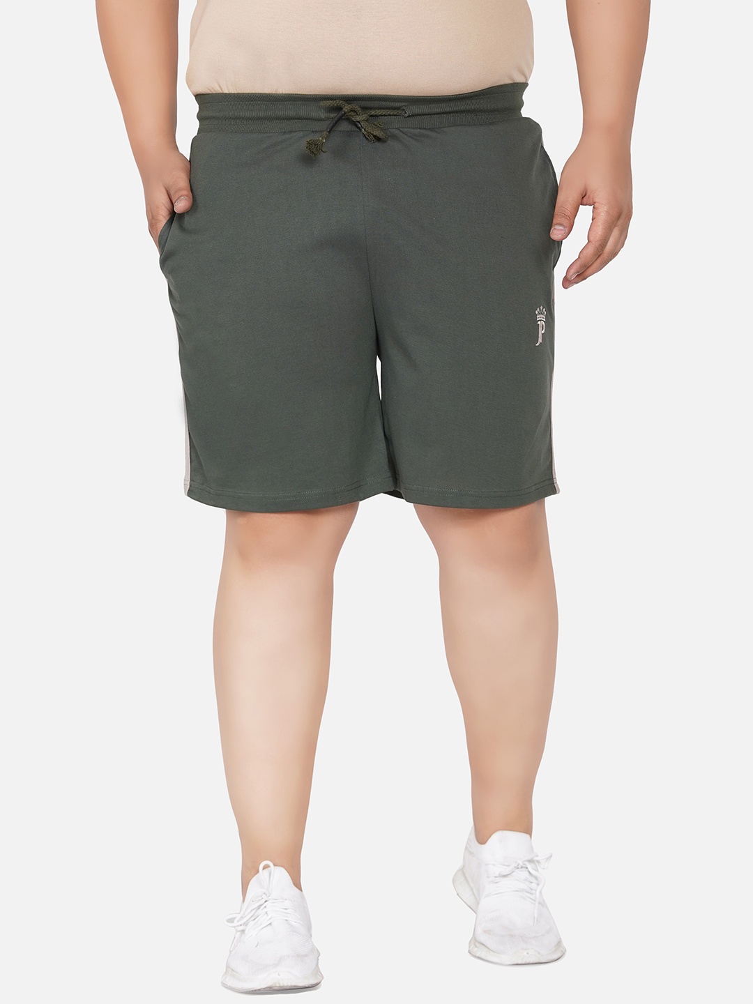 

John Pride Men Shorts, Olive