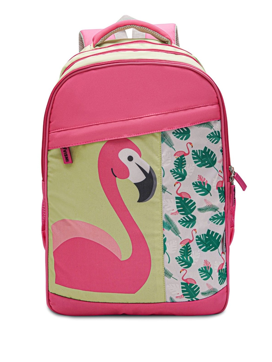 

VISMIINTREND Graphic 19" School Bag Backpack for Girls with Padded Back, Pink