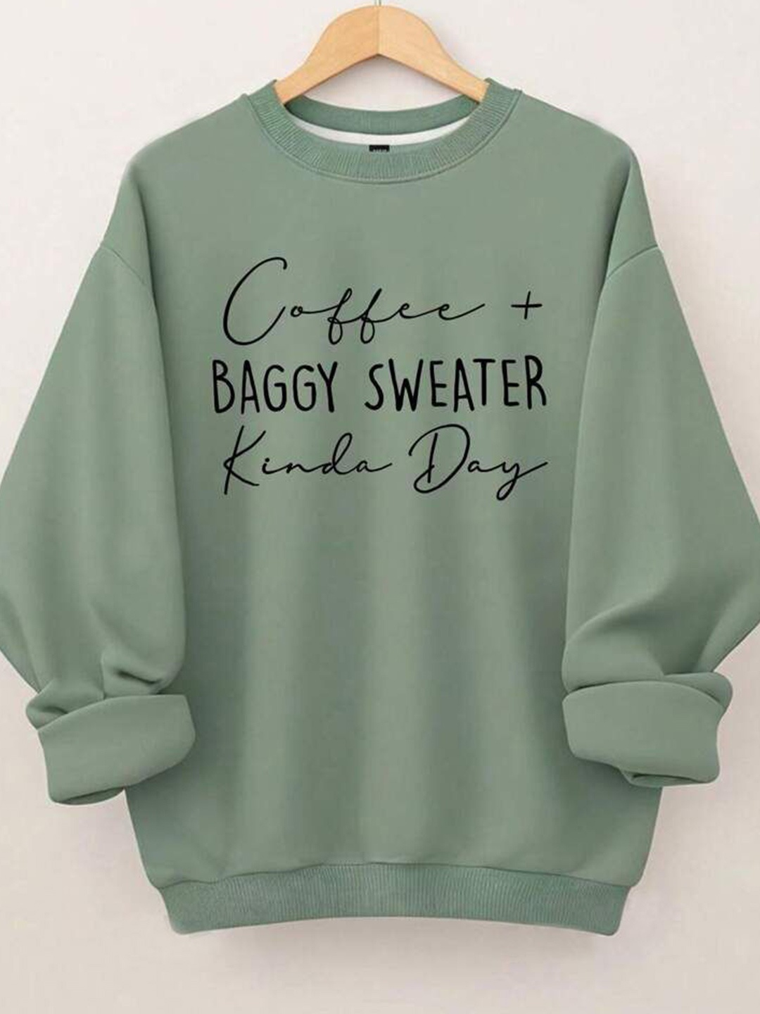 

KASHIAN Women Printed Sweatshirt, Green