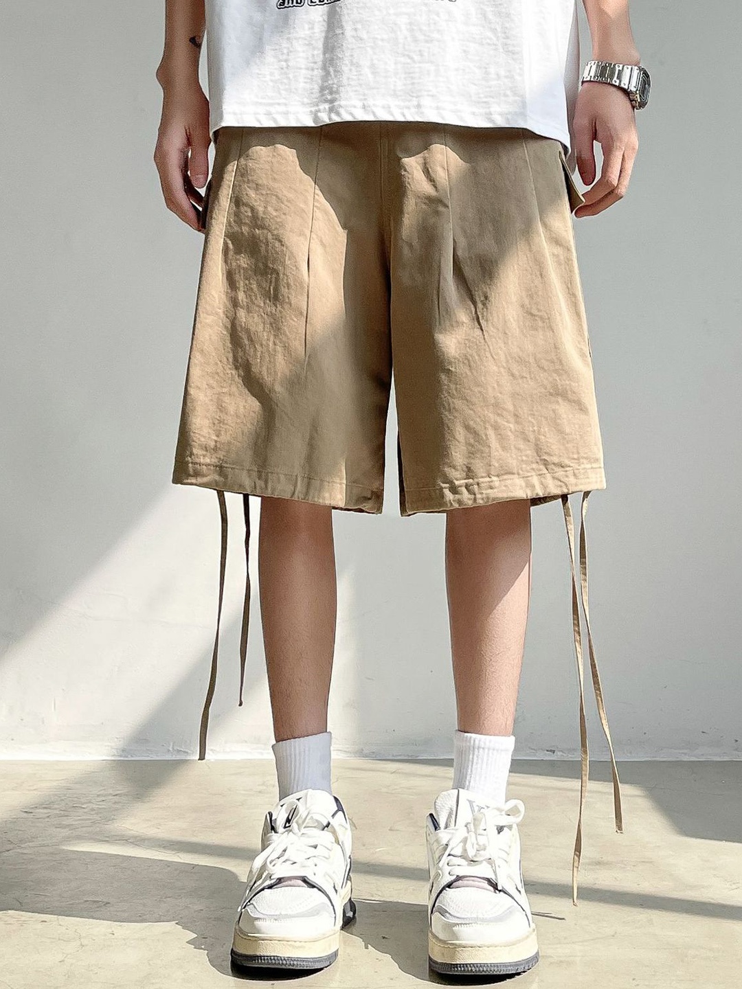 

StyleCast x Revolte Men Shorts, Khaki