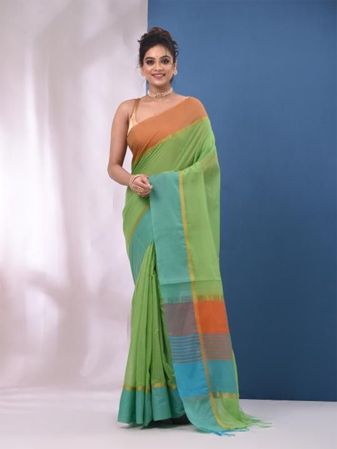 

VIBHAVARI Saree, Green