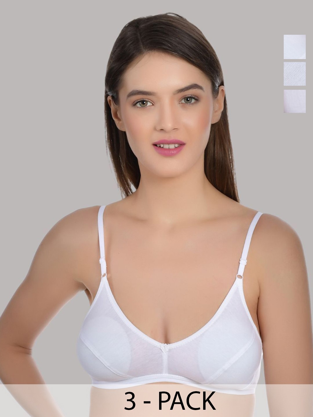 

Aimly Bra Medium Coverage, White