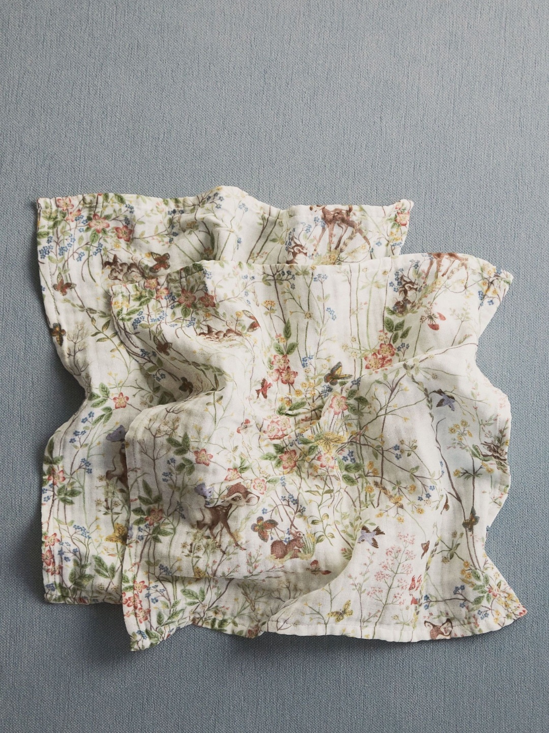 

H&M 2-Pack Small Muslin Cloths, White