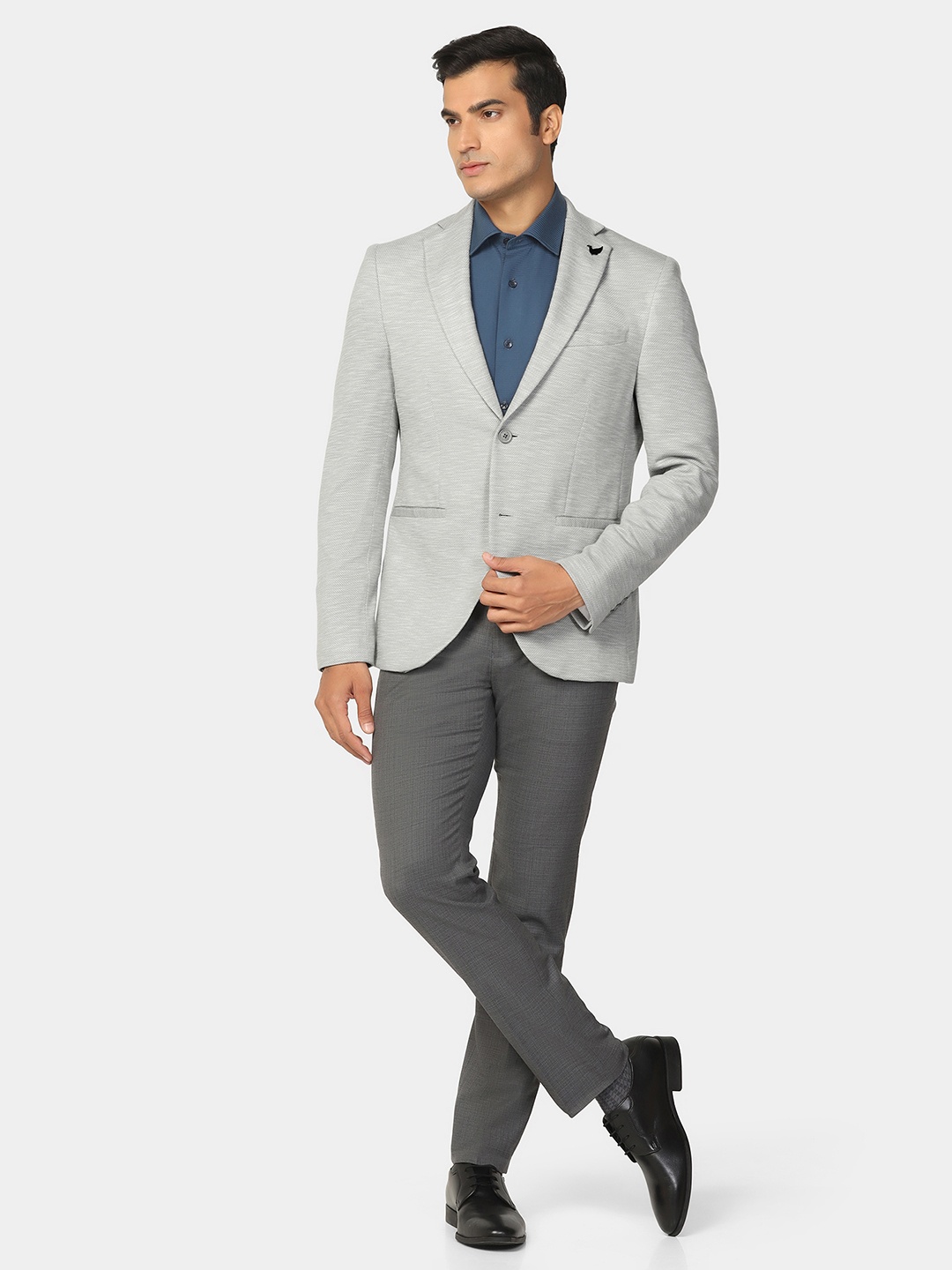 

Blackberrys Single Breasted Blazer, Grey