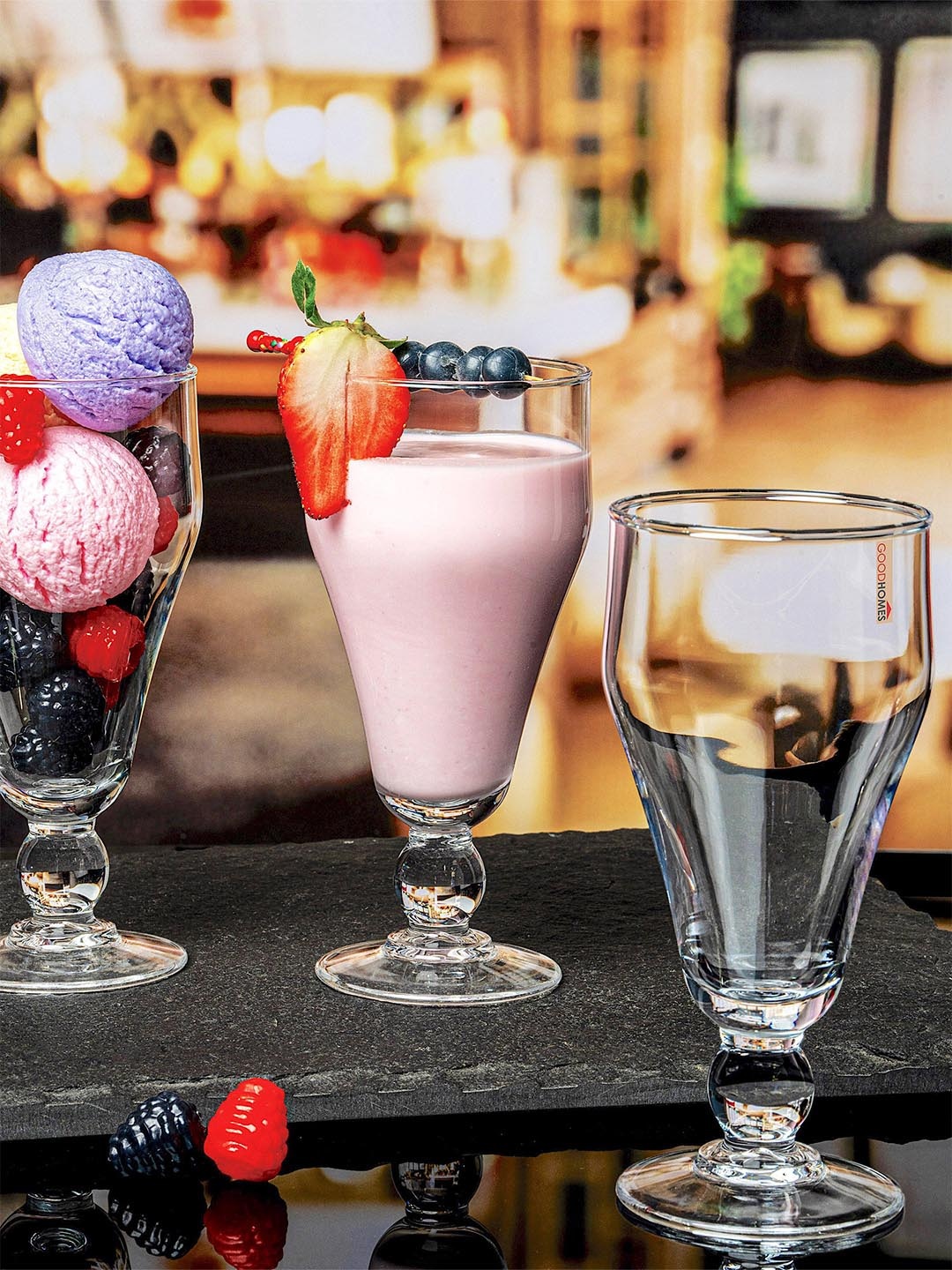 

Glass Juice Tumbler Set of 6pcs, Transparent