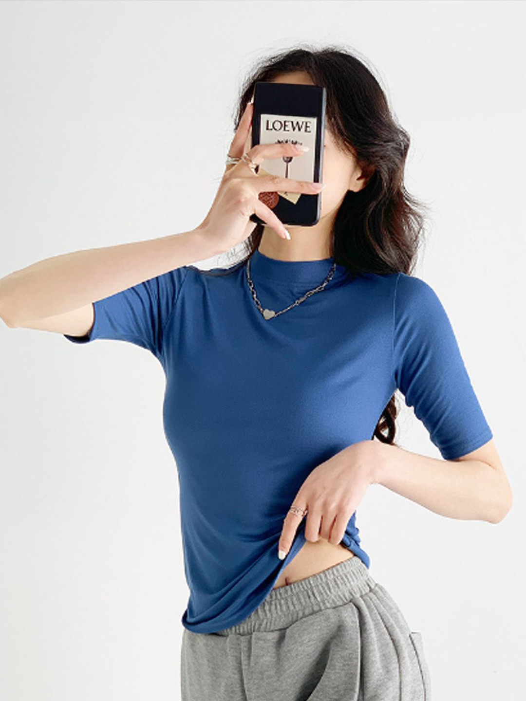

StyleCast Top, Blue