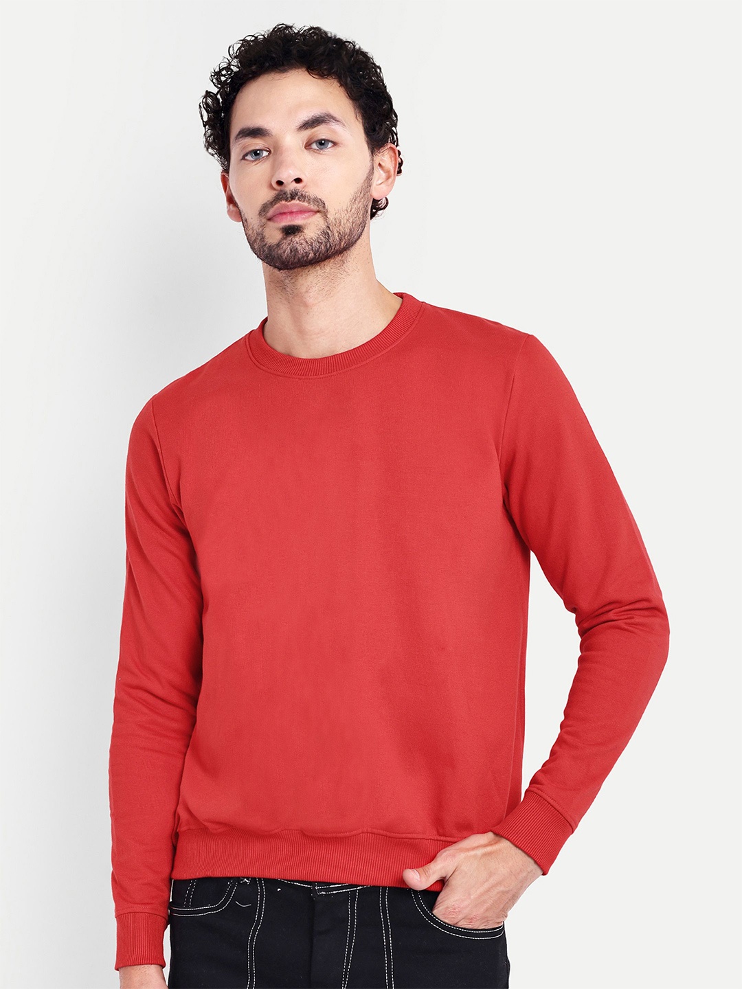 

House of Mool Men Sweatshirt, Red