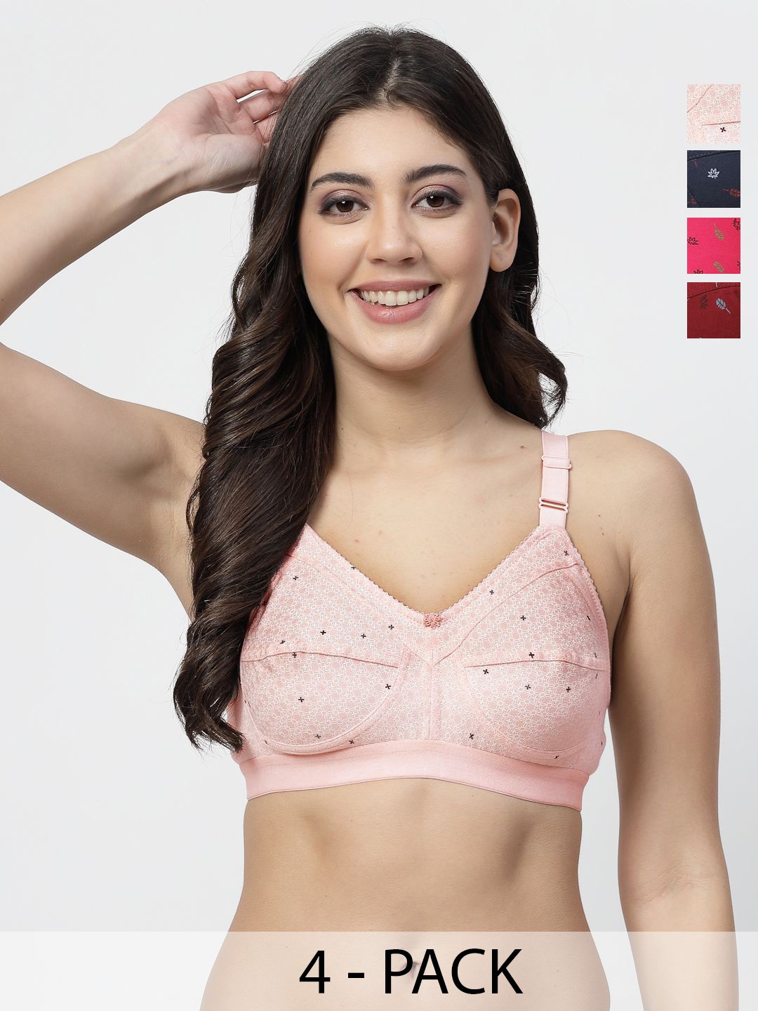 

Docare Floral Bra Full Coverage, Green