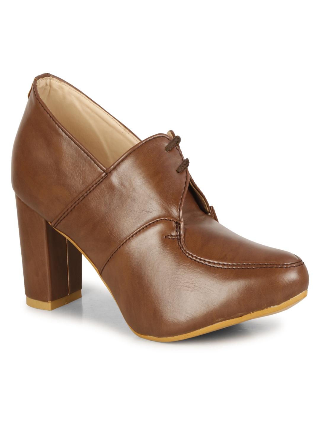 

Commander Shoes Girls High Heel Formal Boots, Brown