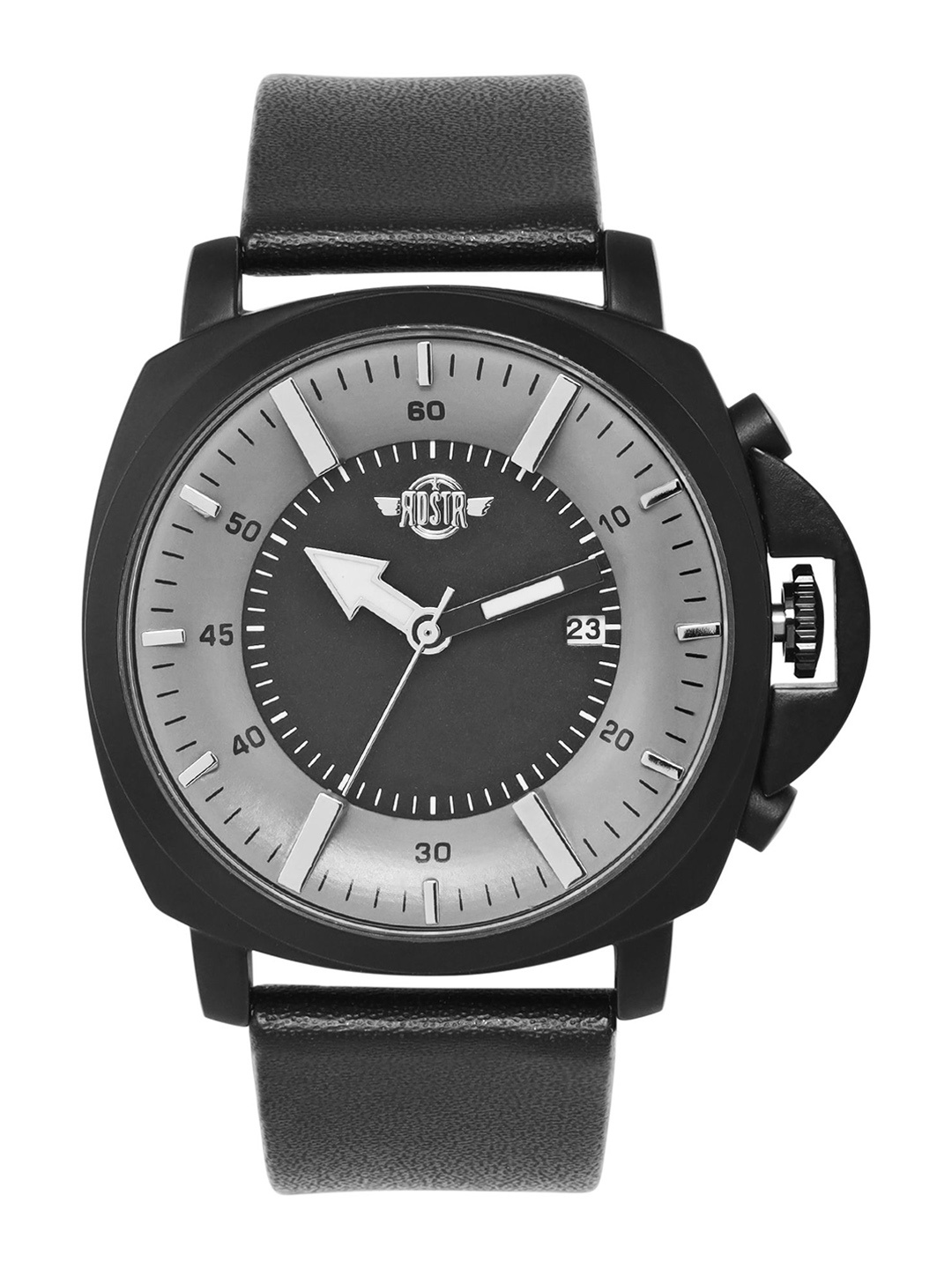 

The Roadster Lifestyle Co Men Analogue Watch, Black