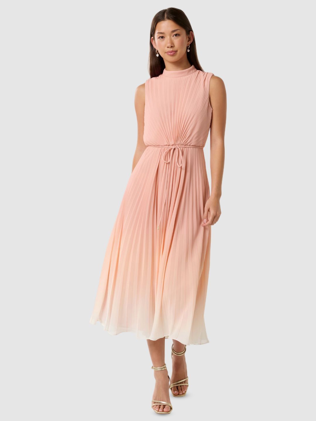 

Forever New A-Line Midi Dress, Pink