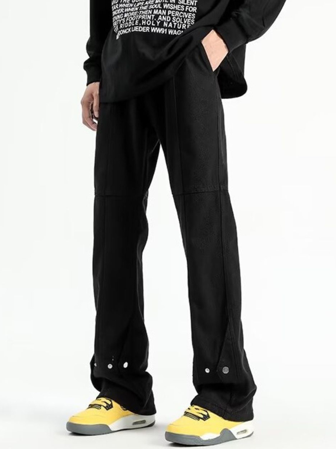 

HERE&NOW Men Slim Fit Jeans, Black