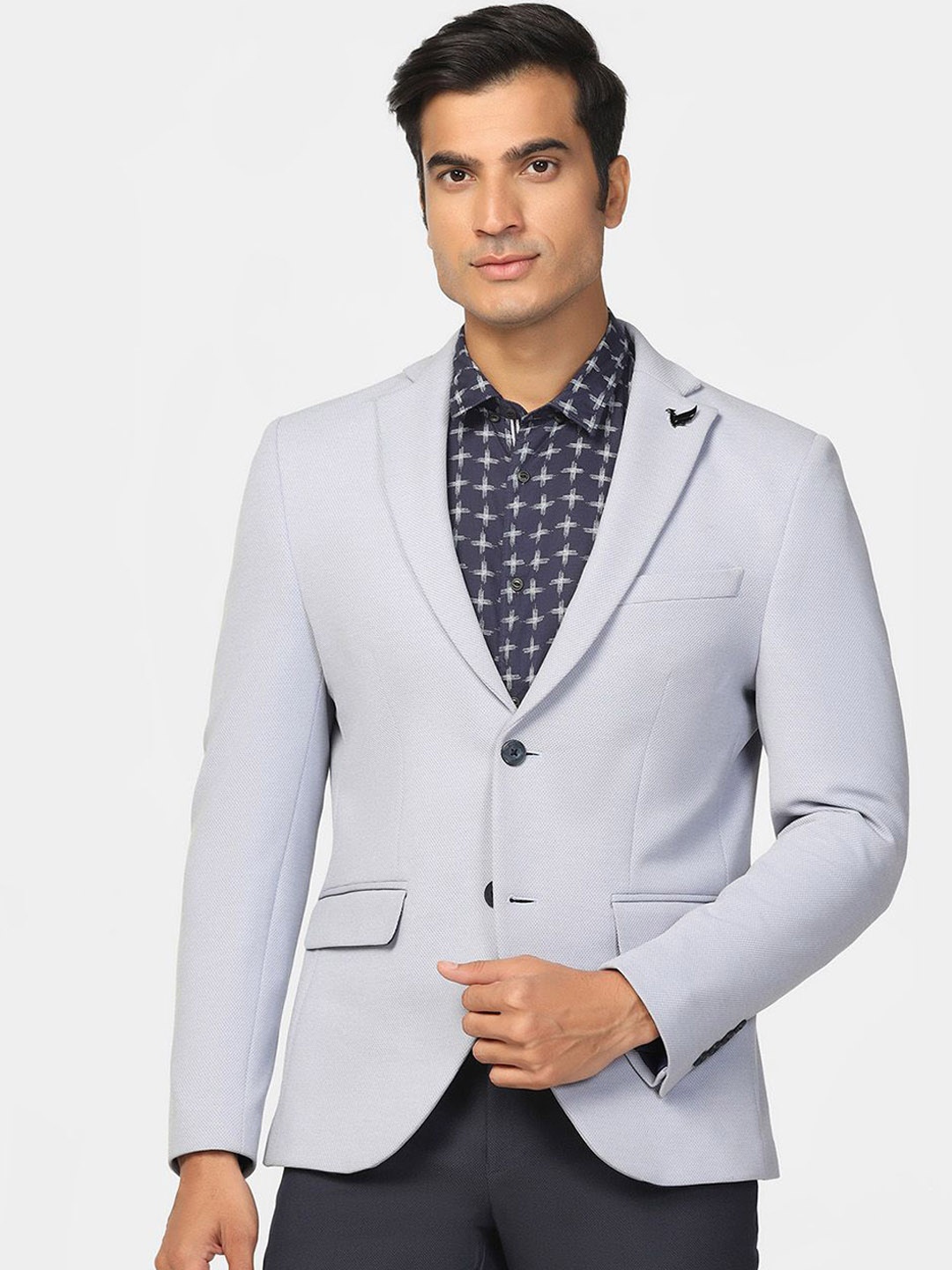 

Blackberrys Slim Fit Notched Lapel Blazer, Blue