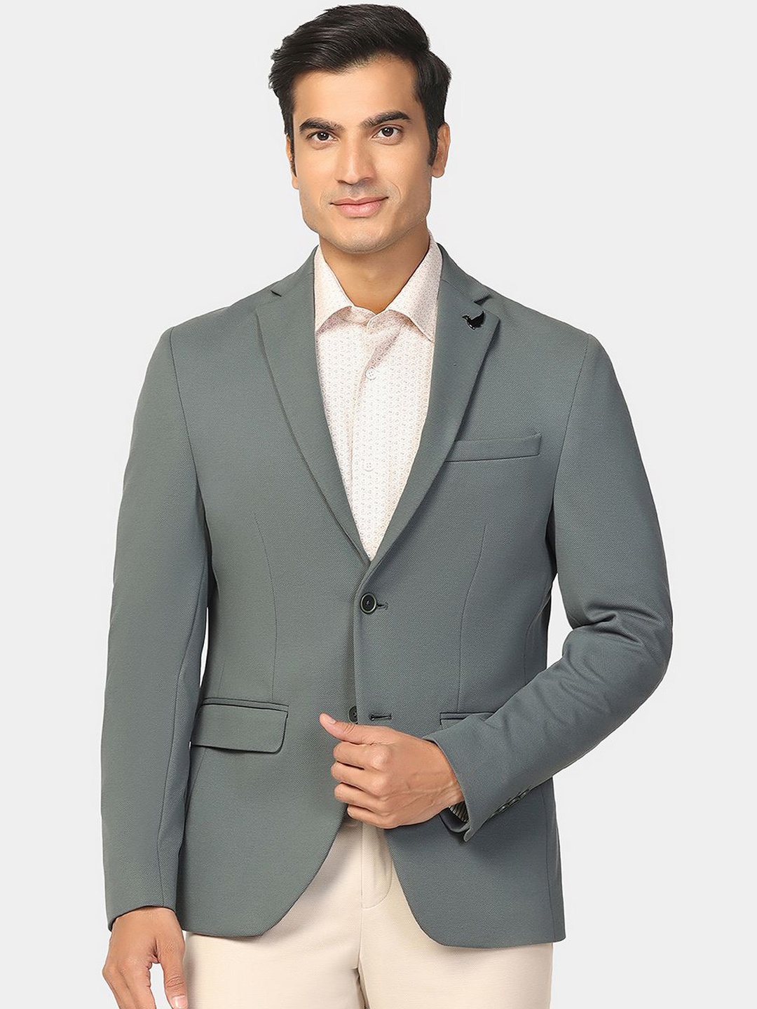 

Blackberrys Slim Fit Notched Lapel Blazer, Olive