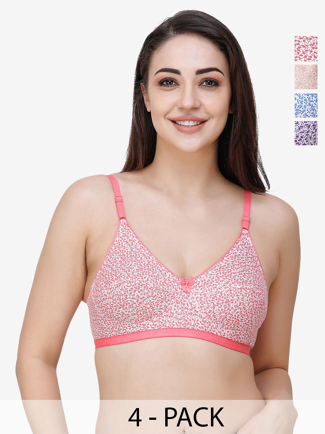 

Docare Floral Bra Full Coverage, Green