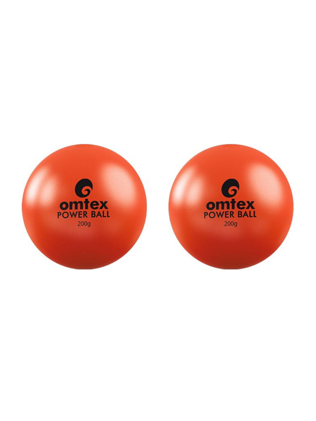 

Omtex Pack of 2 Orange Power Weighted Ball- 200gm