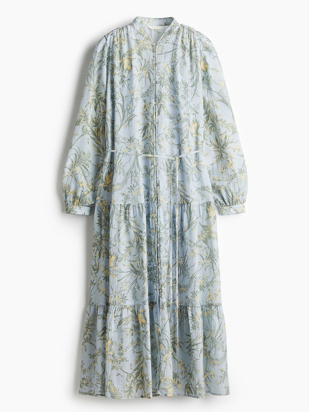 

H&M Oversized crinkled dress, Blue