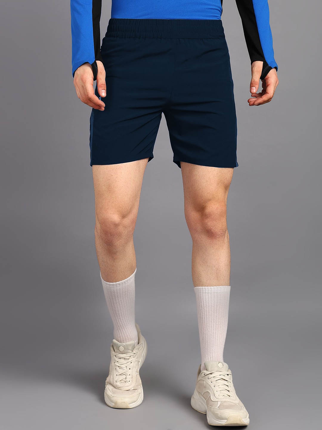 

Moda Rapido Men Slim Fit Sports Shorts, Teal