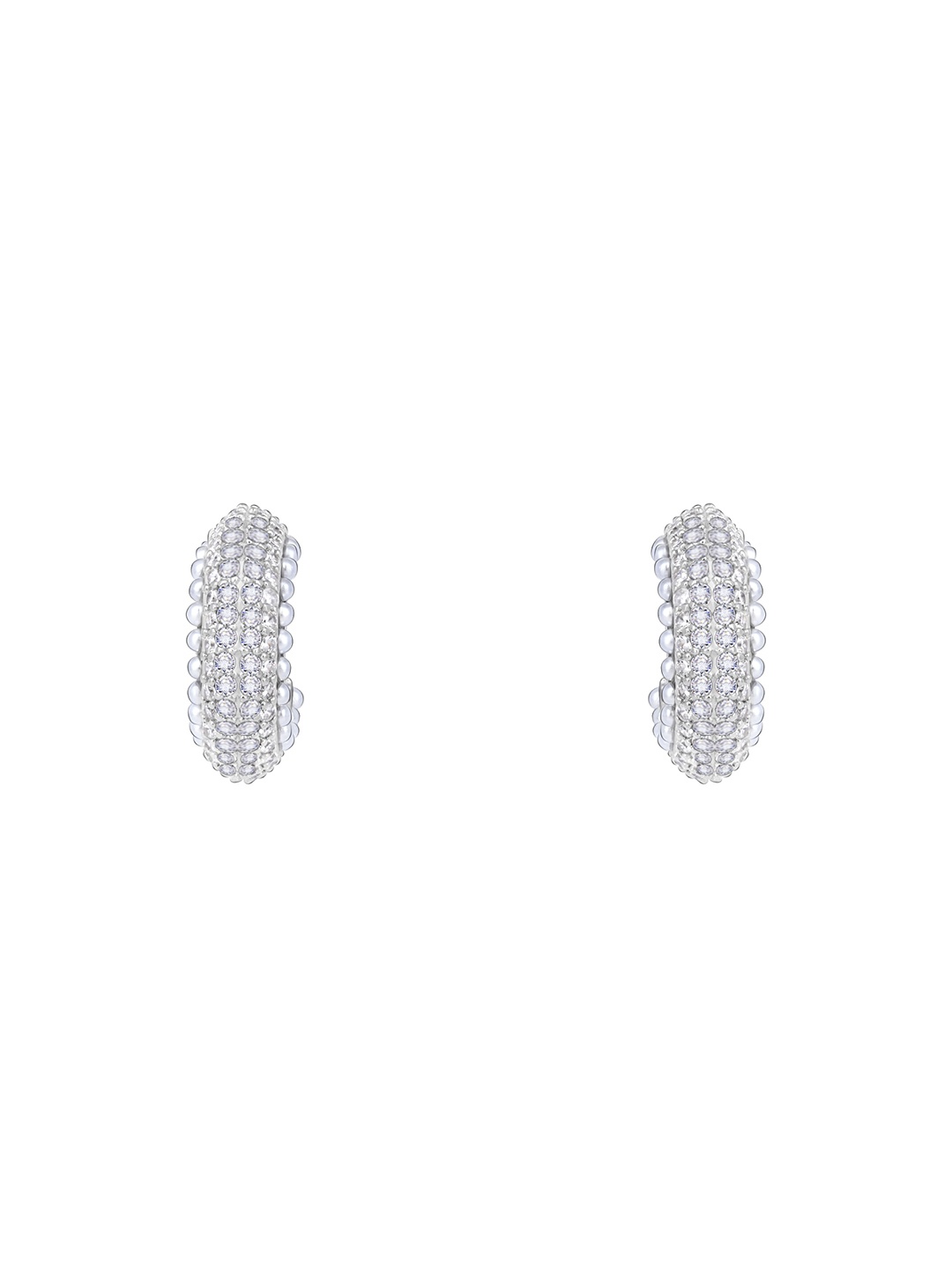 

TOUCH925 Contemporary Studs Earrings, Silver