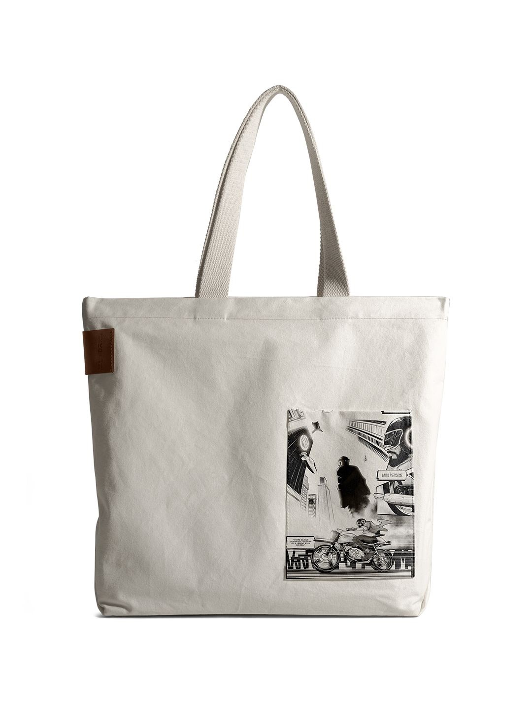 

DailyObjects Shopper Tote Bag, White