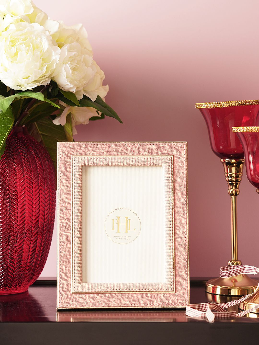 

Pure Home and Living Pink 1 Pieces MDF Table Photo Frames