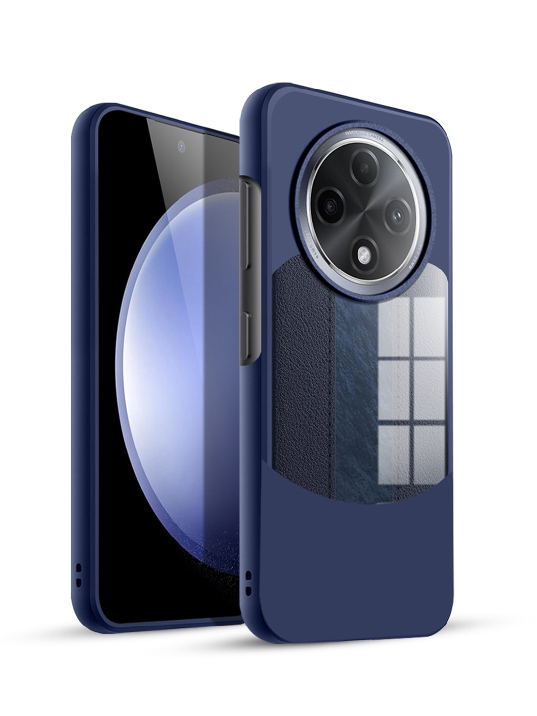 

Karwan Oppo F27 Pro Plus Ultra Hybrid Shockproof Back Case, Blue