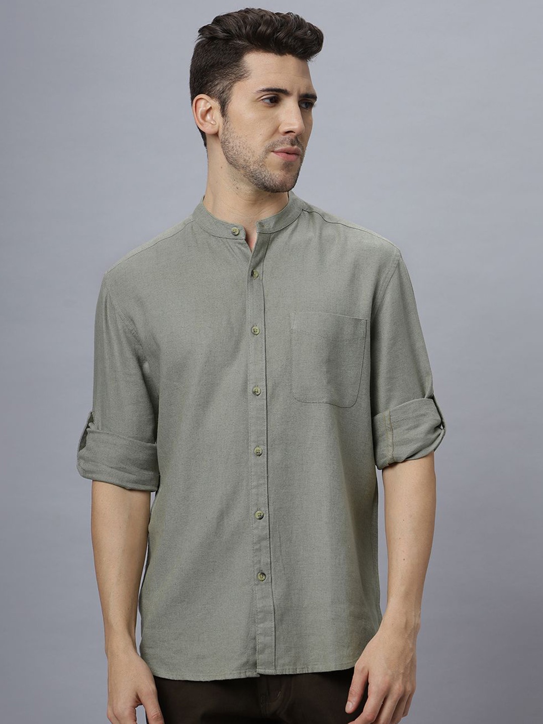 

NEON CHILLIE Men Opaque Casual Shirt, Green