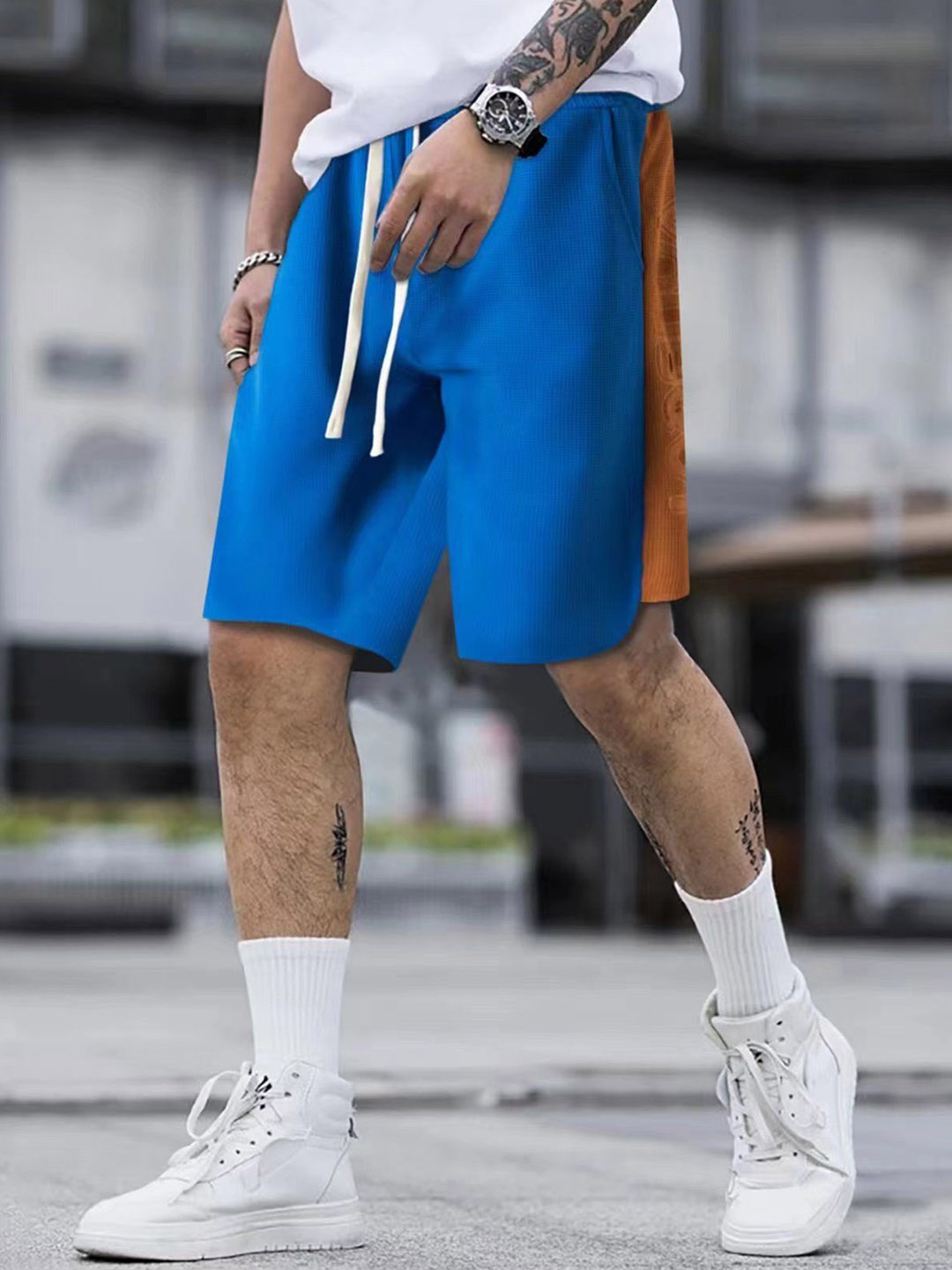

StyleCast x Revolte Men Shorts, Blue
