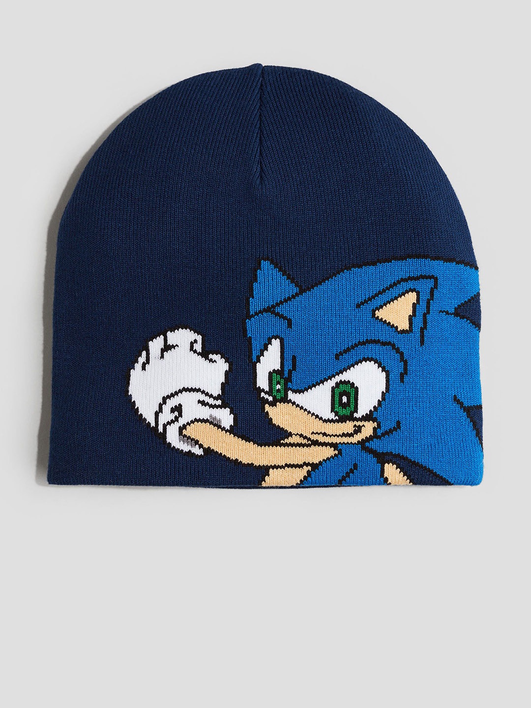 

H&M Jacquard-Knit Beanie, Blue