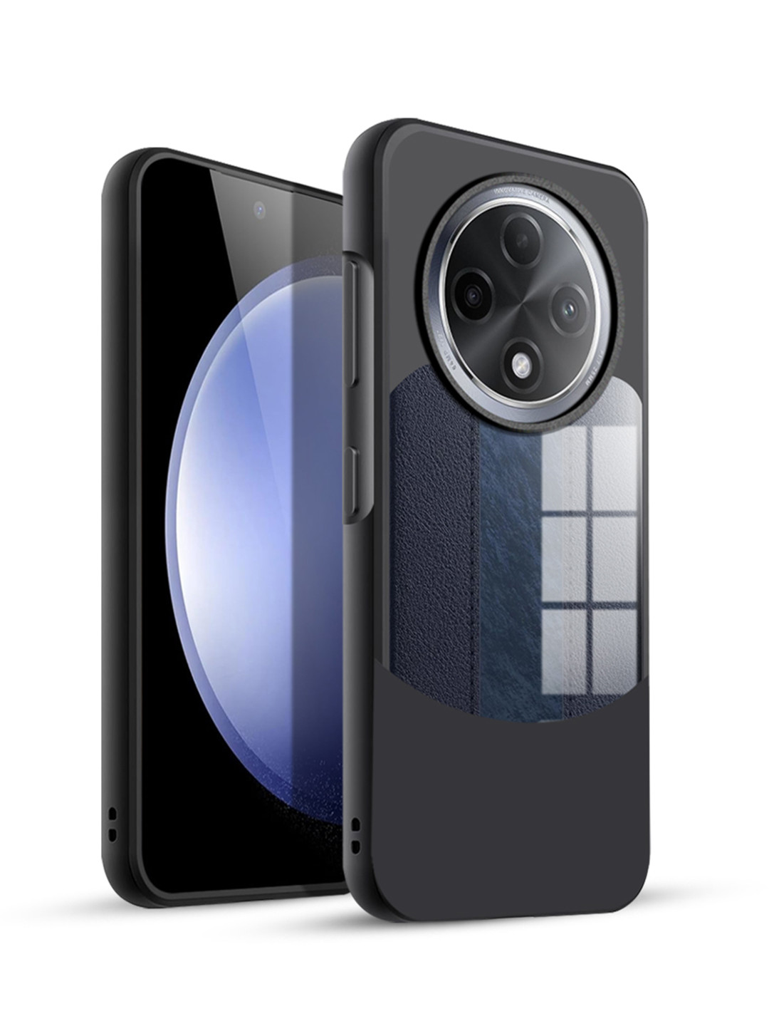 

Karwan Oppo F27 Pro Ultra Hybrid Shockproof Back Case, Black