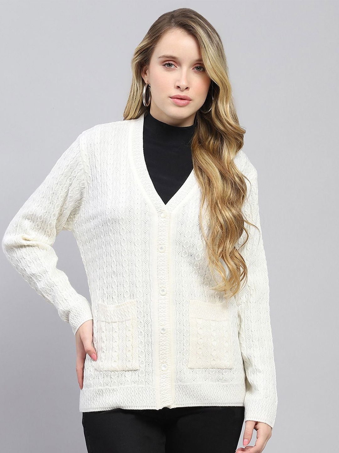 

Monte Carlo Women Woollen, White