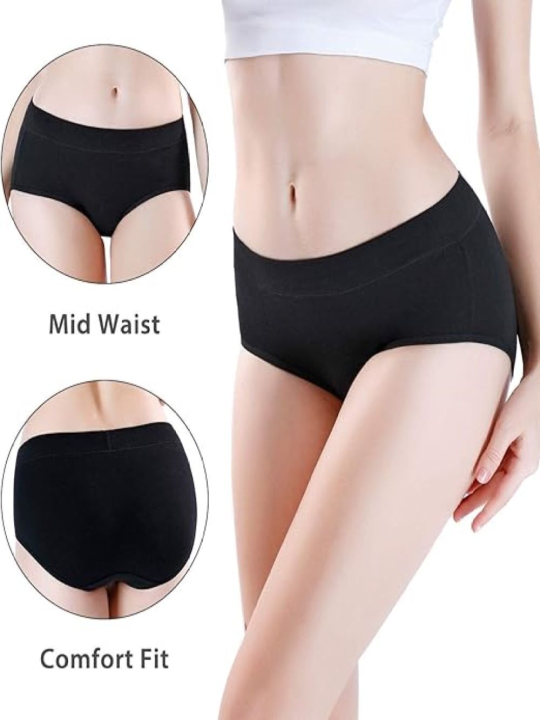 

Diving Deep Pack Of 4 Hipster Briefs DD323 B2, G2 HR 1_4 PC_XL, Black