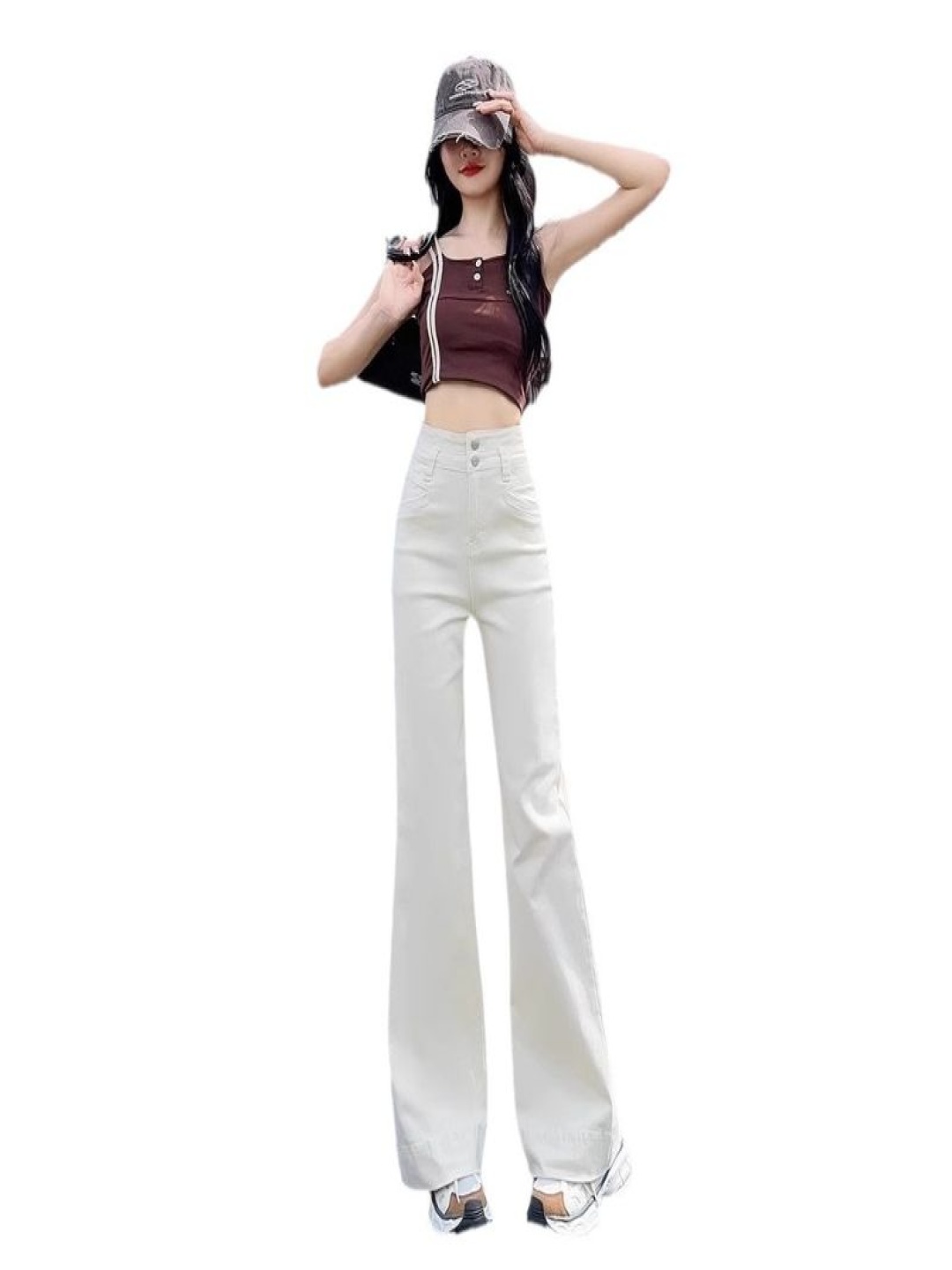 

StyleCast Women Bootcut Jeans, White