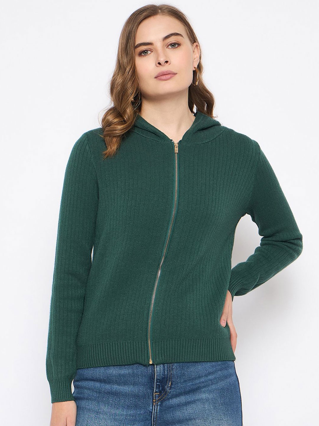 

Madame Women Cardigan, Green