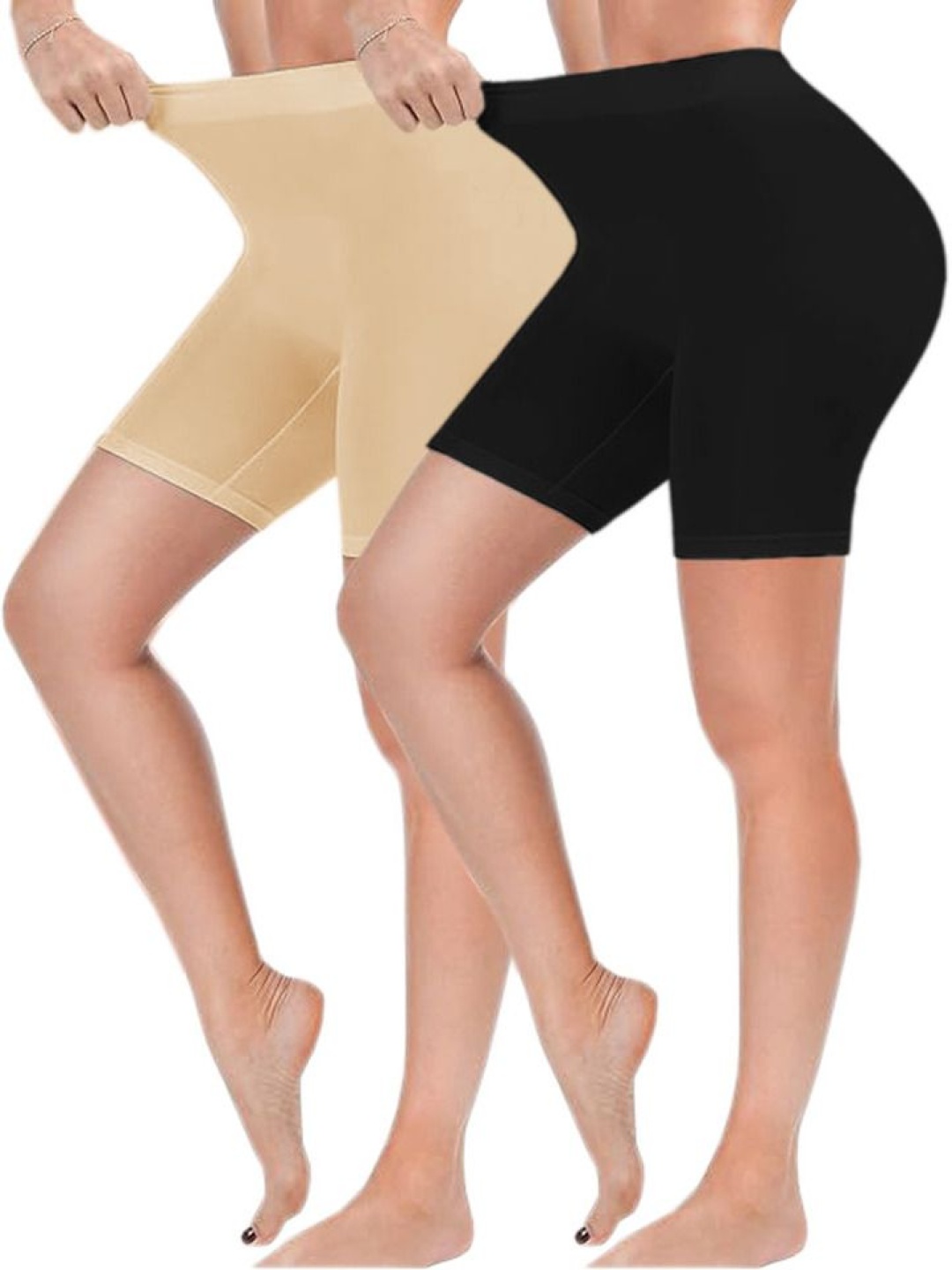 

Diving Deep Women Pack Of 2 Tights, Black