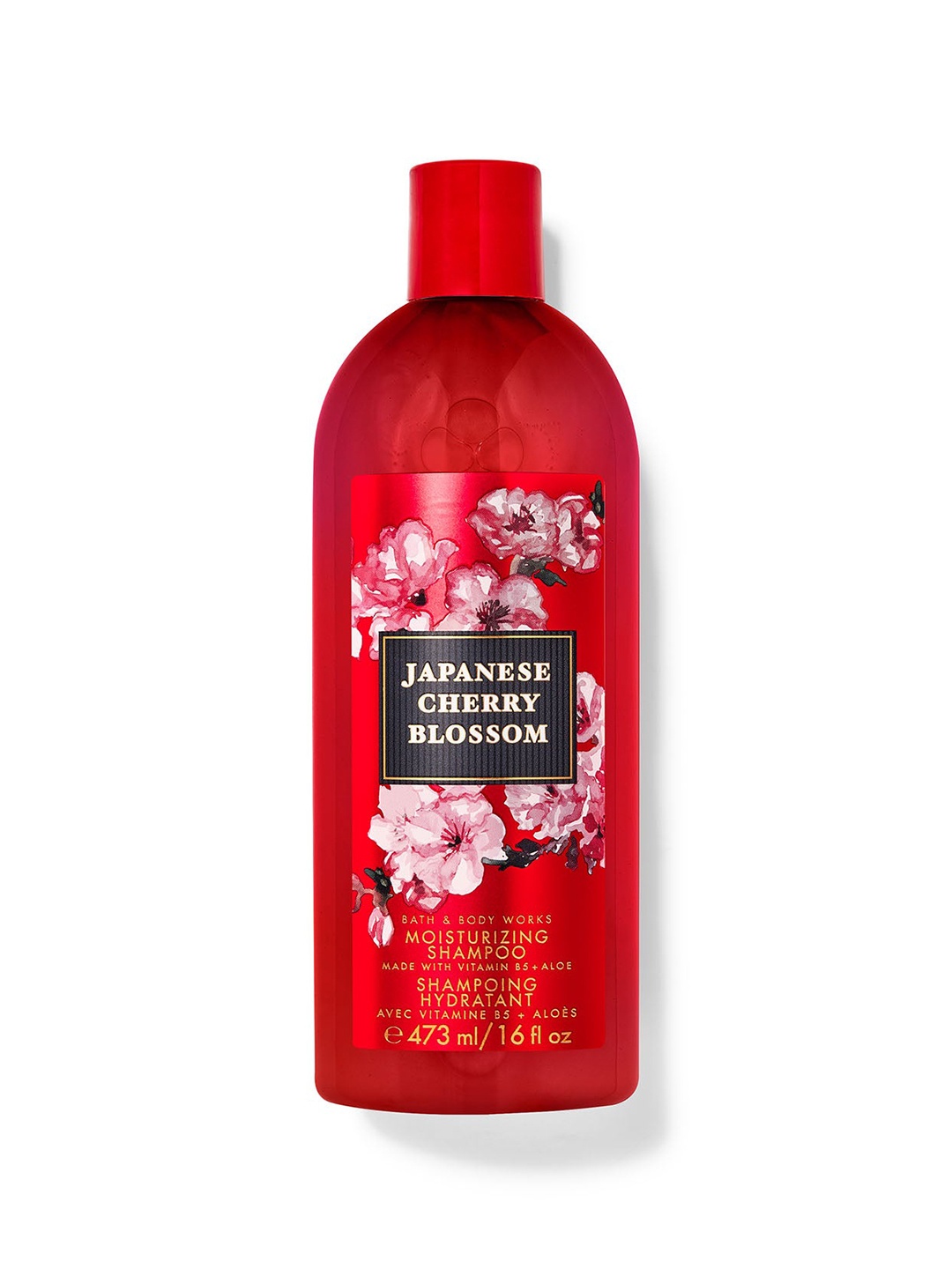 

Bath & Body Works Japanese Cherry Blossom Moisturizing Shampoo - 473ml, Red