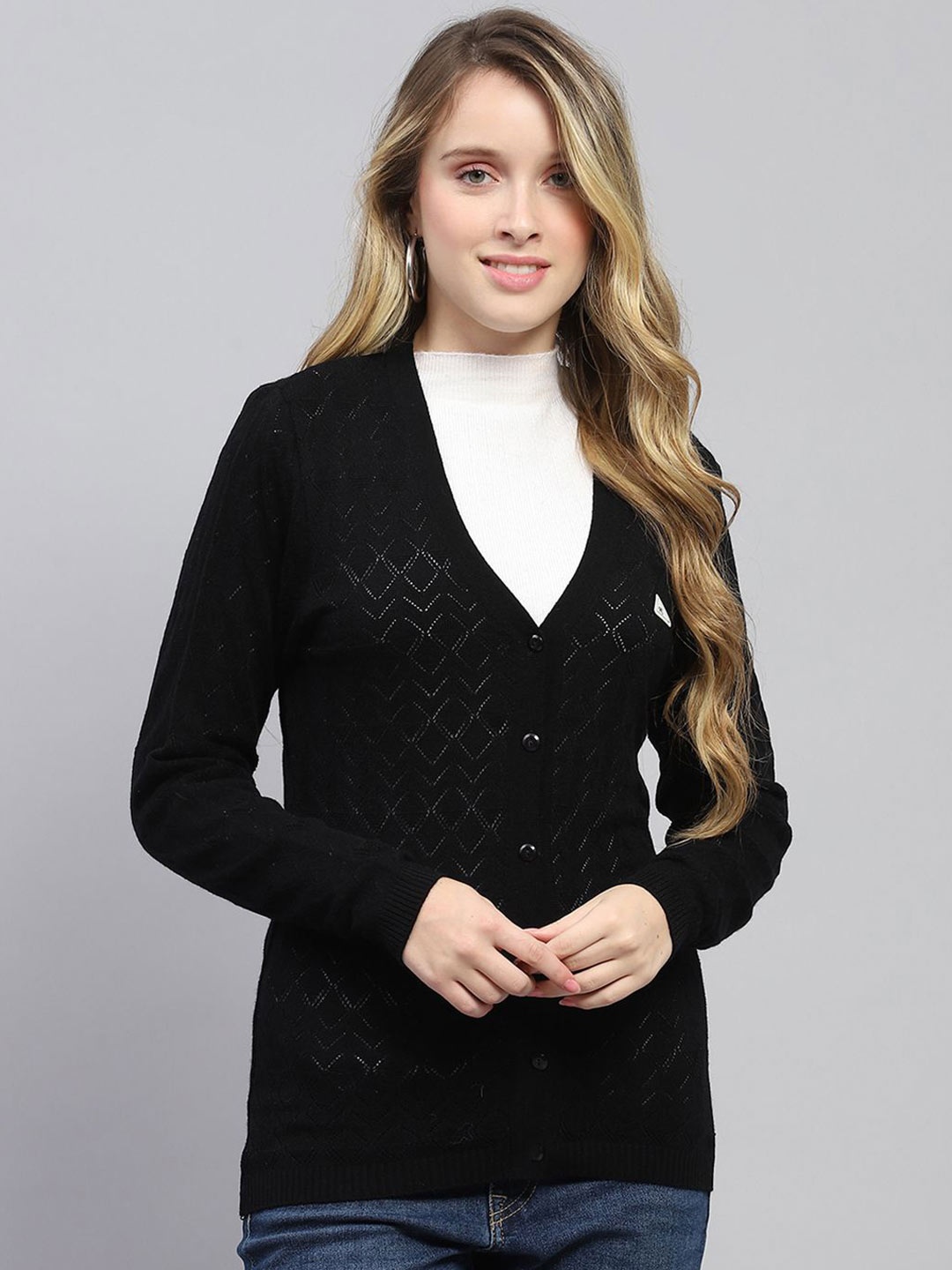 

Monte Carlo Women Woollen, Black