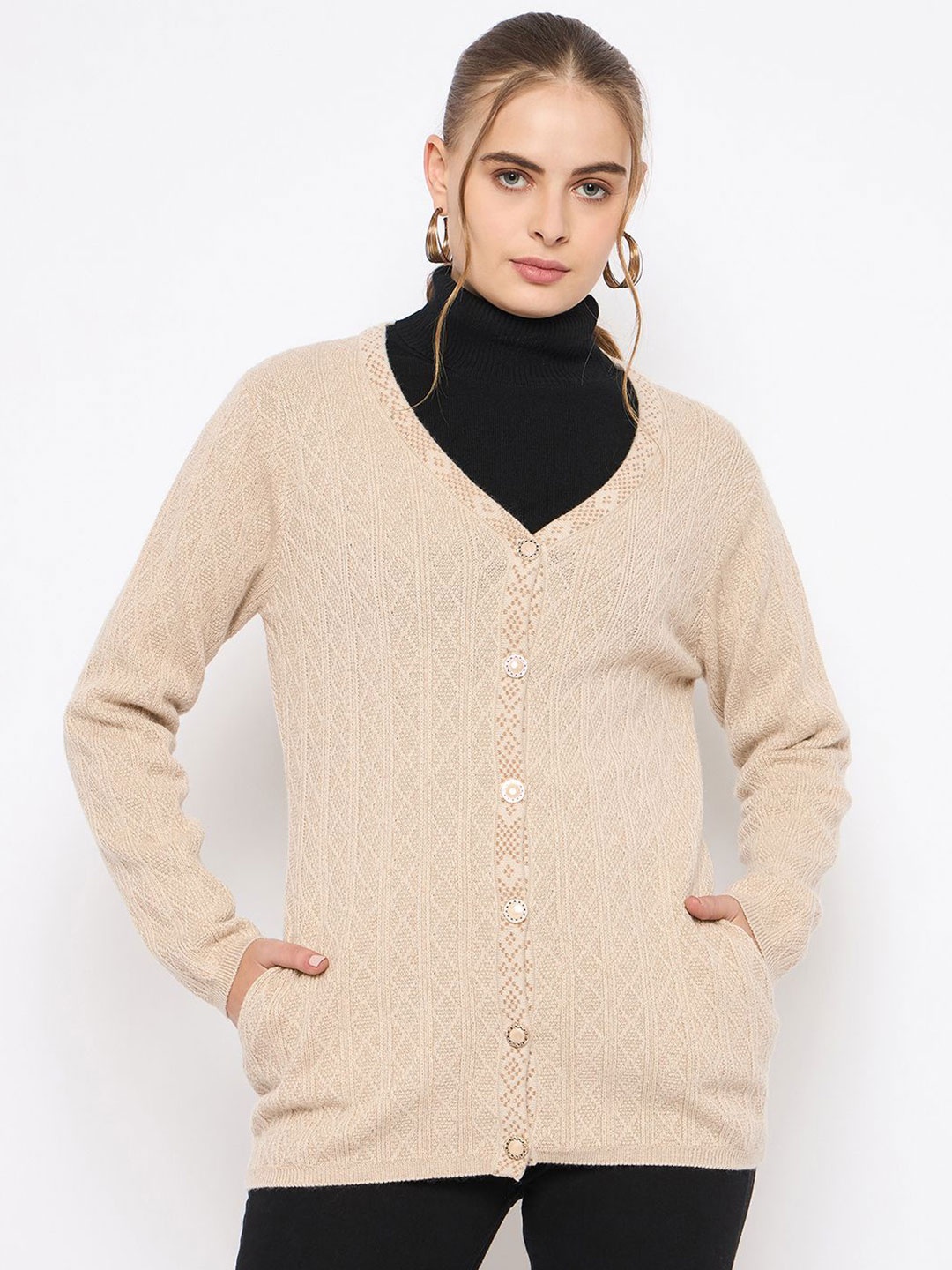 

Madame Women Cardigan, Beige