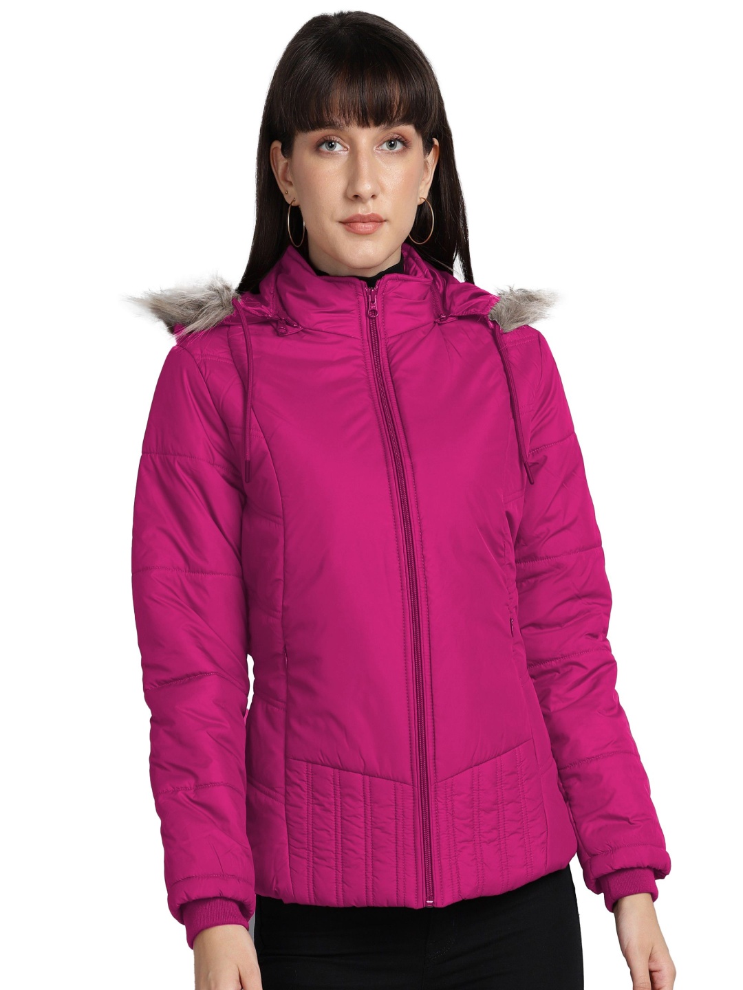 

FELLAMO Women Water Resistant Parka Jacket, Pink