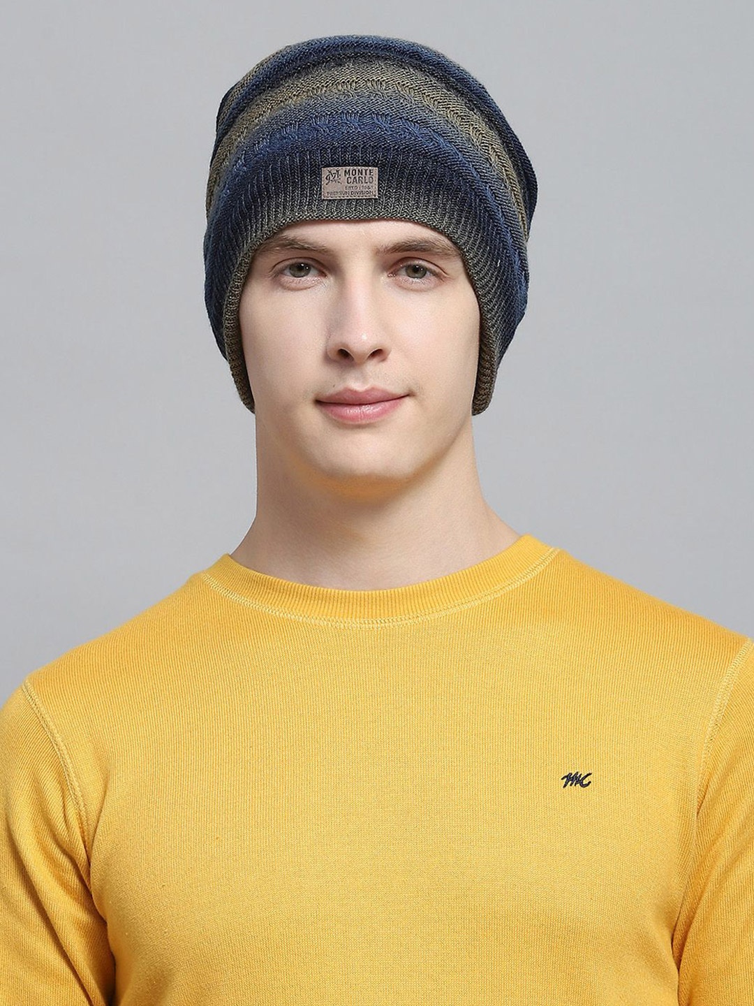 

Monte Carlo Men Woollen Beanie, Blue